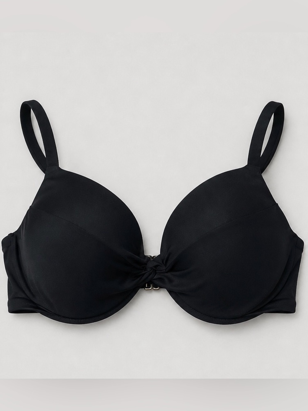 Victoria’s Secret Black Push-Up Bikini Top | Adjustable Straps | Size:36D